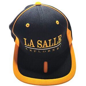 La Salle Explorers Hat cap Pacific Headwear Performance Cap L-XL yellow black